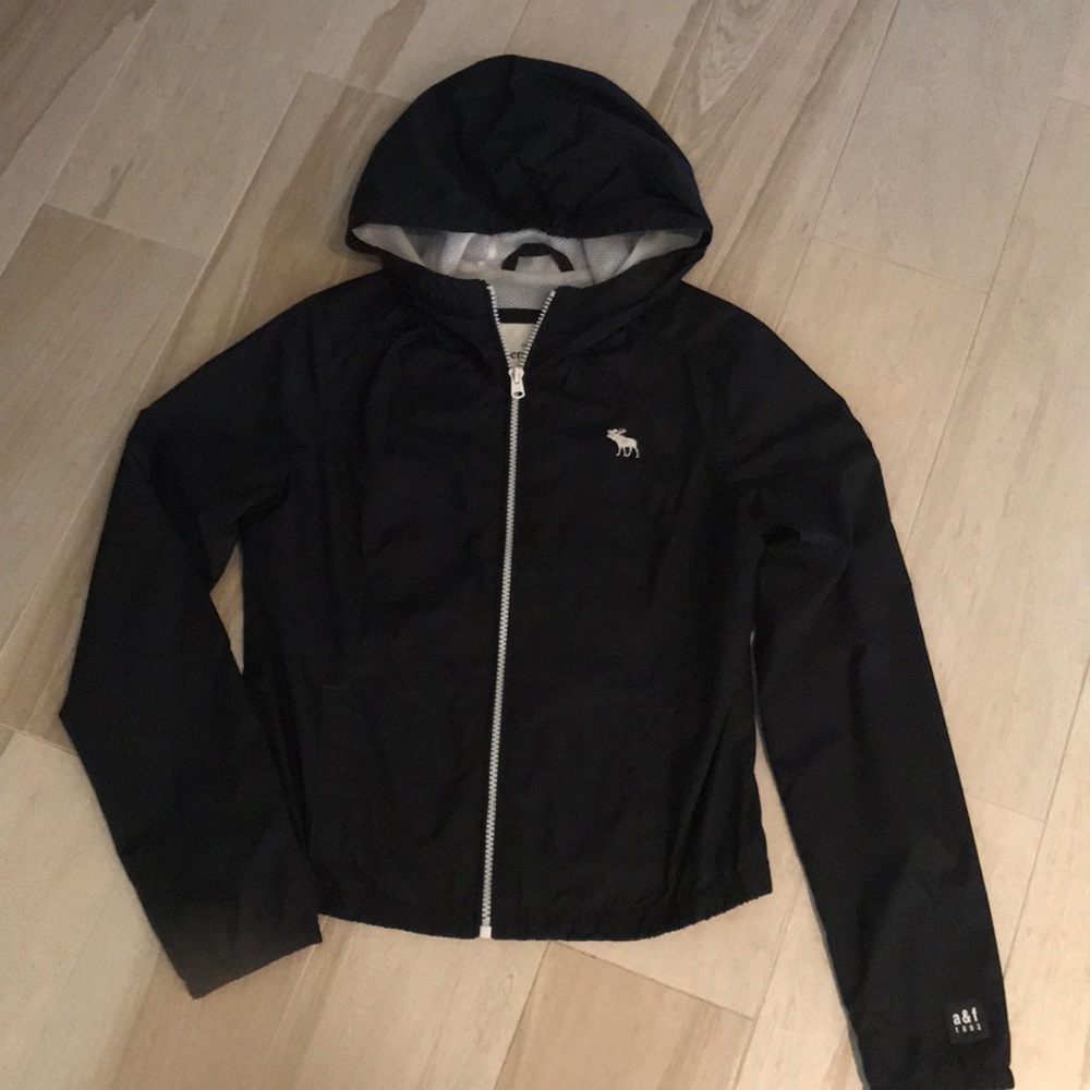 Kids Abercrombie shell size XL dark navy